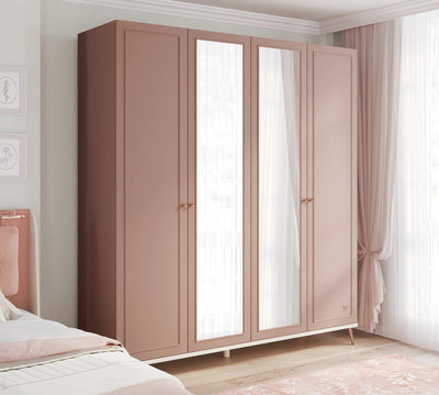 Študentská skriňa 4- dverová ELEGANCE