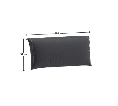 Obojstranný vankúš na čelo postele (100 cm)
