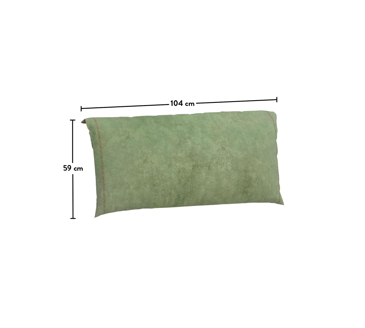 Obojstranný vankúš na čelo postele (100 cm)