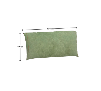 Obojstranný vankúš na čelo postele (100 cm)