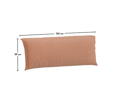Obojstranný vankúš na čelo postele (100 cm)
