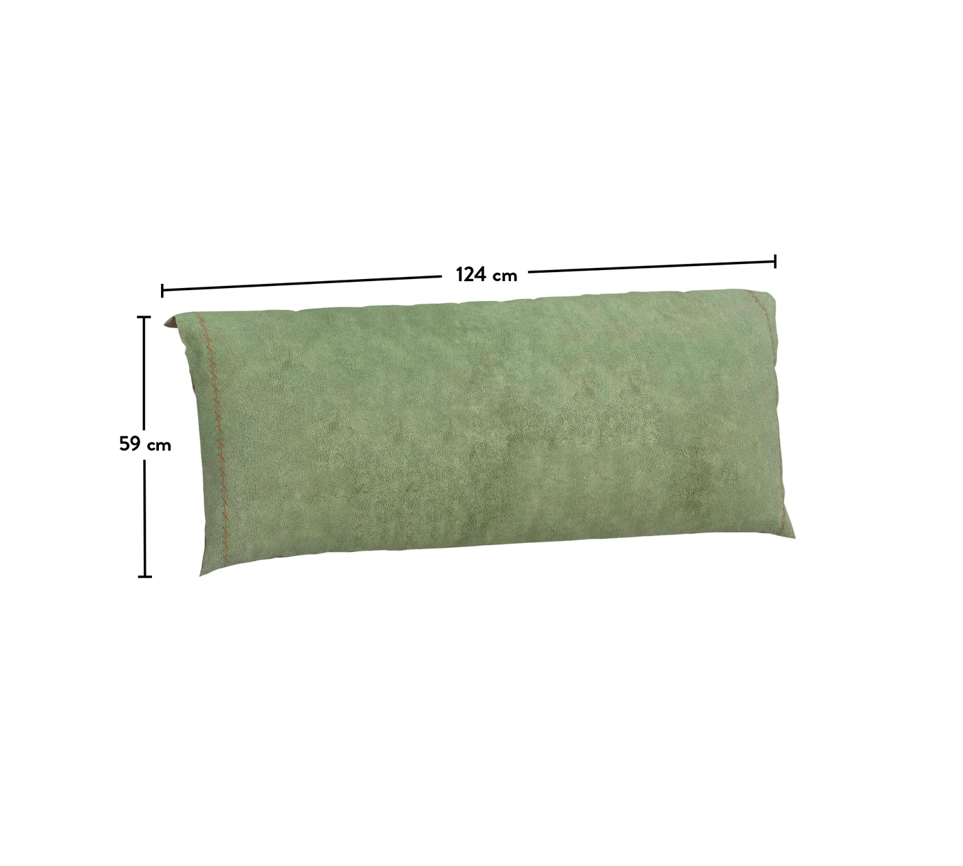 Obojstranný vankúš na čelo postele (100 cm)