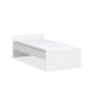 náhled Študentská posteľ XL WHITE bez čela (120x200 cm)